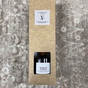 Vila Hermanos Fig & Amber REED DIFFUSER 3.38oz Blue Lasts 1.5‎ Months